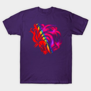 Artistic Colorful Explosion Horse T-Shirt